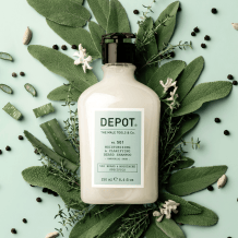 501 moisturizing & clarifying beard shampoo sartorial sage 250 ml