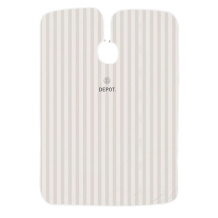 756 cool grey striped cutting cape