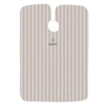 757 warm grey striped cutting cape