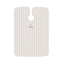 756 cool grey striped cutting cape