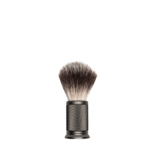 734 vintage anthracite metal shaving brush