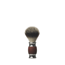731 wood & steel luxury shaving brush